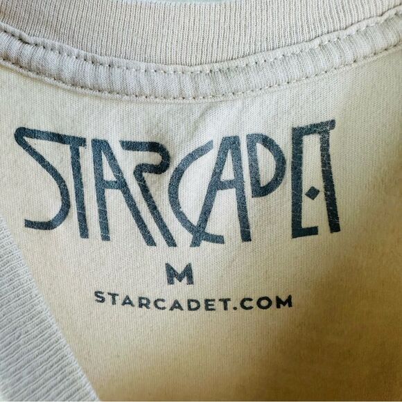 Star Cadet Captain America Cat Tee Size M - Picture 2 of 3